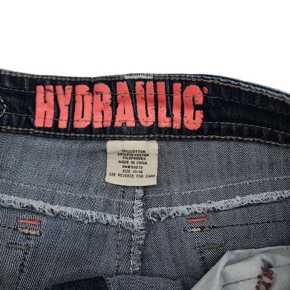 Hydraulic Cut off Short Shorts Womens size 13/14 - Picture 3 of 3